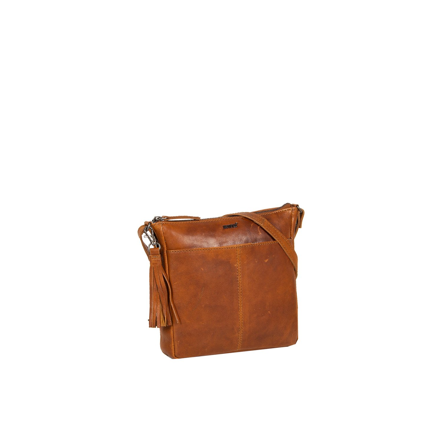 Justified Bags Justified Bags® Nynke Lederen Schoudertas Cognac Small 2 file 53