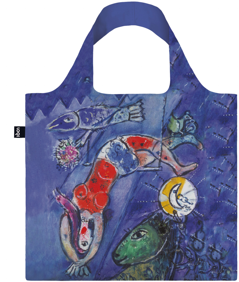 loqi bag marc chagall the circus blue