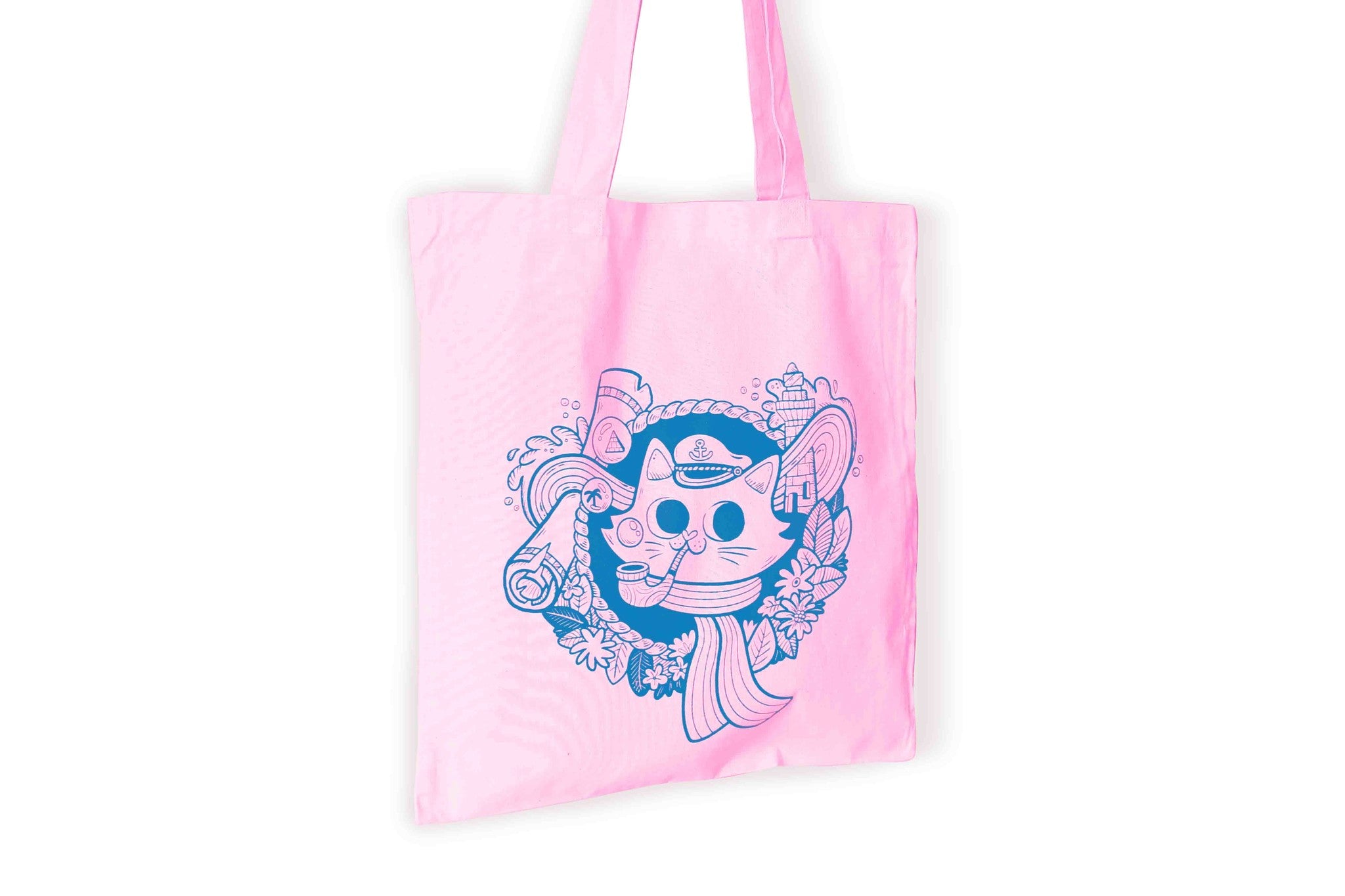 we are extinct totebag sailor cat roze 23473018142795