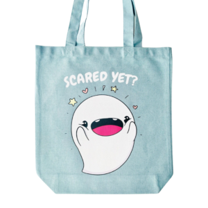 Totebag – Scared Yet (diverse kleuren)